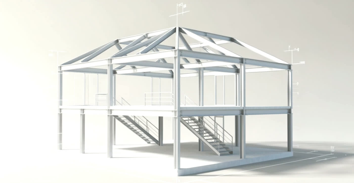 Steel frame study